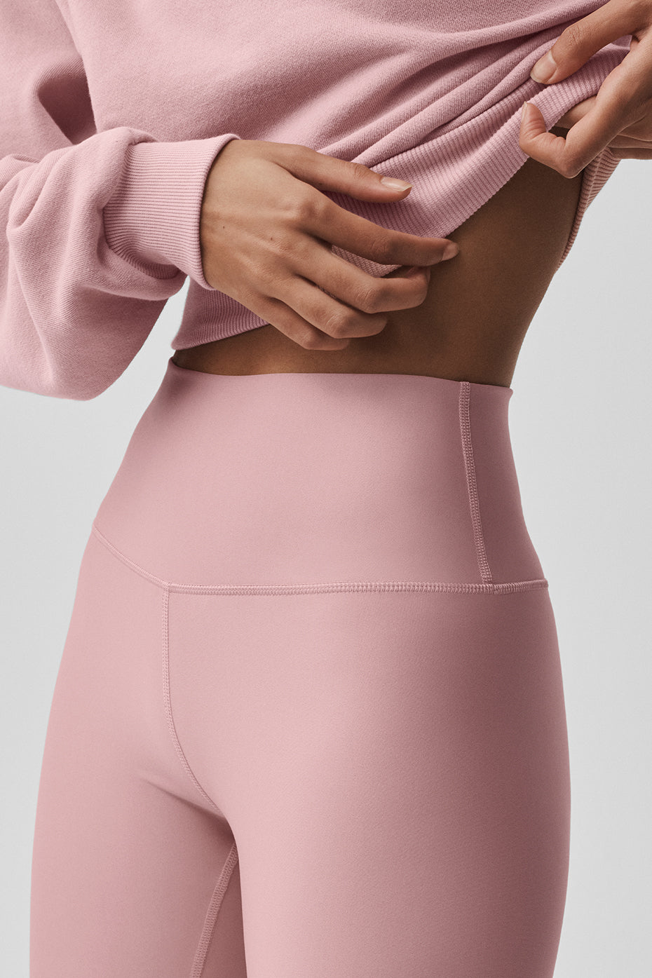 High-Waist Airlift Legging - Vintage Pink
