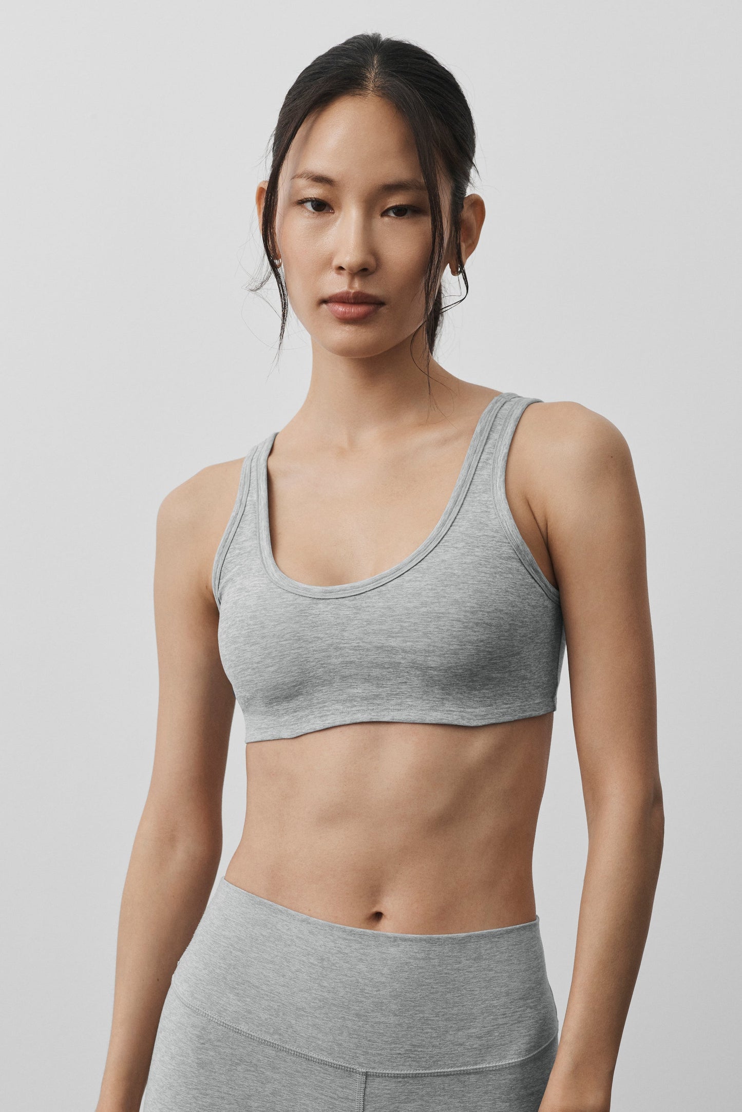 Alosoft Center Stage Bra - Vintage Athletic Heather